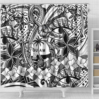 Guam Hafa Adai Guasali Flowers Shower Curtain