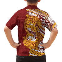 Couple Dolphins Maori Motif Hawaiian Shirt LT9 - Polynesian Pride