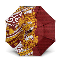 Couple Dolphins Maori Motif Umbrella - Polynesian Pride