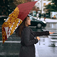 Couple Dolphins Maori Motif Umbrella - Polynesian Pride
