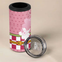 Japanese Asanoha Pattern 4 in 1 Can Cooler Tumbler Charm Against Evil Spirits - Polynesian Pride