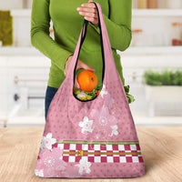 Japanese Asanoha Pattern Grocery Bag Charm Against Evil Spirits - Polynesian Pride