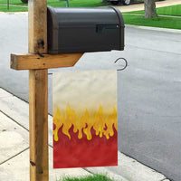 Japanese Kaen Pattern Garden Flag Flame Pillar Blazing Lion Heart - Polynesian Pride