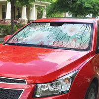 Japanese Kocho Pattern Auto Sun Shade Insect Pillar Butterfly Flower Fairy - Polynesian Pride