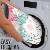 Japanese Kocho Pattern Bathroom Set Insect Pillar Butterfly Flower Fairy - Polynesian Pride