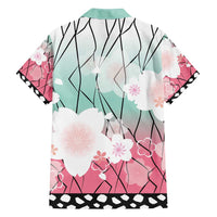 Japanese Kocho Pattern Family Matching Puletasi and Hawaiian Shirt Insect Pillar Butterfly Flower Fairy - Polynesian Pride