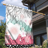 Japanese Kocho Pattern Garden Flag Insect Pillar Butterfly Flower Fairy - Polynesian Pride