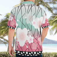 Japanese Kocho Pattern Hawaiian Shirt Insect Pillar Butterfly Flower Fairy - Polynesian Pride