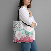 Japanese Kocho Pattern Tote Bag Insect Pillar Butterfly Flower Fairy - Polynesian Pride