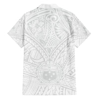 Samoa Lotu Tamaiti Hawaiian Shirt Polynesian White Sunday Simple LT9 - Polynesian Pride