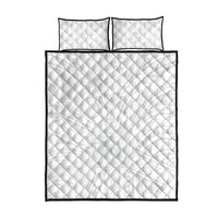 Samoa Lotu Tamaiti Quilt Bed Set Polynesian White Sunday Simple LT9 White - Polynesian Pride