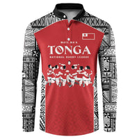 Custom Tonga Rugby Mate Ma'a Button Sweatshirt Tonga XIII Make History Pacific Champions