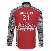 Custom Tonga Rugby Mate Ma'a Family Matching Mermaid Dress and Hawaiian Shirt Tonga XIII Make History Pacific Champions