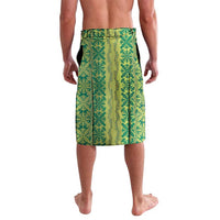 Hawaii Lei with Tribal Quilt Motif Lavalava