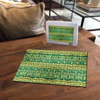 Hawaii Lei with Tribal Quilt Motif Puzzle - Polynesian Pride