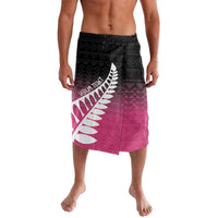 Pink Silver Fern Spirit Taniko Tukutuku Personalised Lavalava
