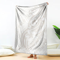 Hawaii Plumeria Lokelani Pikake Lei Blanket Sandy Beige Polynesian Tattoo