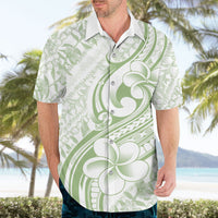 Hawaii Plumeria Lokelani Pikake Lei Hawaiian Shirt Oma'oma'o Polynesian Tattoo LT9 - Polynesian Pride