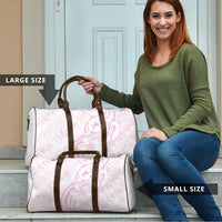 Hawaii Plumeria Lokelani Pikake Lei Travel Bag Poni Mama Polynesian Tattoo LT9 - Polynesian Pride