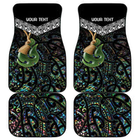 Personalised Maori Manaia Car Mats New Zealand Tribal Hei Matau Papua Shell