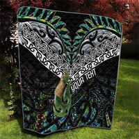 Personalised Maori Manaia Quilt New Zealand Tribal Hei Matau Papua Shell LT9 - Polynesian Pride