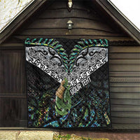 Personalised Maori Manaia Quilt New Zealand Tribal Hei Matau Papua Shell LT9 - Polynesian Pride