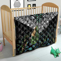Personalised Maori Manaia Quilt New Zealand Tribal Hei Matau Papua Shell LT9 - Polynesian Pride
