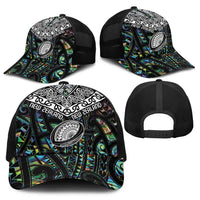 New Zealand Baseball Net Cap Maori Rugby Tattoo Papua Shell LT9 - Polynesian Pride