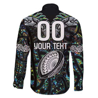 Custom New Zealand Family Matching Mermaid Dress and Hawaiian Shirt Maori Rugby Tattoo Papua Shell LT9 - Polynesian Pride