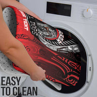 Aotearoa Bulldog Personalised Bathroom Set Maori Kowhaiwhai Motif - Polynesian Pride