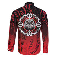 Aotearoa Bulldog Family Matching Mermaid Dress and Hawaiian Shirt New Zealand Kowhaiwhai Tribal