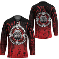 Aotearoa Bulldog Hockey Jersey New Zealand Kowhaiwhai Tribal - Polynesian Pride