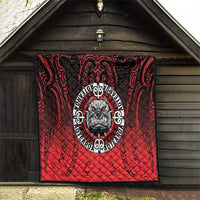 Aotearoa Bulldog Quilt New Zealand Kowhaiwhai Tribal