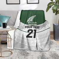 Custom New Zealand Maori Niho Taniwha Blanket
