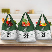 Custom New Zealand Maori Niho Taniwha Grocery Bag