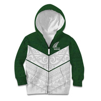 Custom New Zealand Maori Niho Taniwha Kid Hoodie