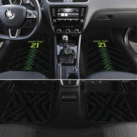 Custom New Zealand Maori Koru Koiri Motif Car Mats