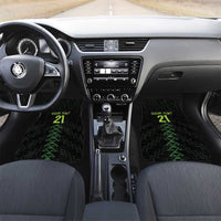 Custom New Zealand Maori Koru Koiri Motif Car Mats