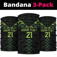 Custom New Zealand Maori Koru Koiri Motif Neck Gaiter - Polynesian Pride