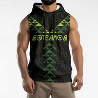Custom New Zealand Maori Koru Koiri Motif Sleeveless Hoodie LT9 - Polynesian Pride