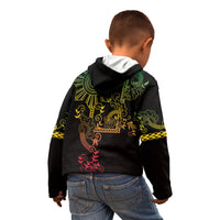 Filipino Sun Tribal Tattoo Kid Hoodie Philippines Inspired Barong Reggae Art