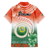 Penama Vanuatu Family Matching Long Sleeve Bodycon Dress and Hawaiian Shirt Hibiscus Sand Drawing with Pacific Pattern