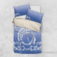 Shefa Vanuatu Bedding Set Hibiscus Sand Drawing with Pacific Pattern