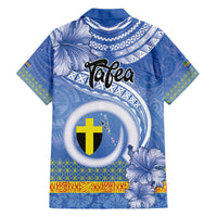 Tafea Vanuatu Family Matching Long Sleeve Bodycon Dress and Hawaiian Shirt Hibiscus Sand Drawing with Pacific Pattern