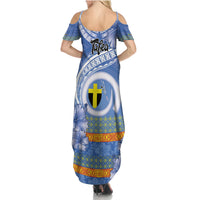Tafea Vanuatu Family Matching Summer Maxi Dress and Hawaiian Shirt Hibiscus Sand Drawing with Pacific Pattern LT9 - Polynesian Pride