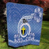 Tafea Vanuatu Quilt Hibiscus Sand Drawing with Pacific Pattern LT9 - Polynesian Pride