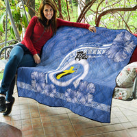 Tafea Vanuatu Quilt Hibiscus Sand Drawing with Pacific Pattern LT9 - Polynesian Pride