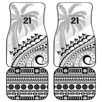 Custom Fiji Rugby Cibi Dance Car Mats Create History World Cup Sevens LT9 - Polynesian Pride