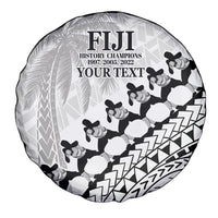 Custom Fiji Rugby Cibi Dance Spare Tire Cover Create History World Cup Sevens LT9 - Polynesian Pride