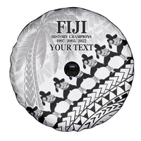 Custom Fiji Rugby Cibi Dance Spare Tire Cover Create History World Cup Sevens LT9 - Polynesian Pride